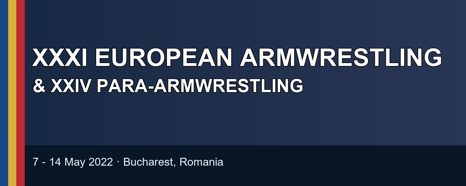 European Armwrestling and Para-Armwrestling Championship 2022