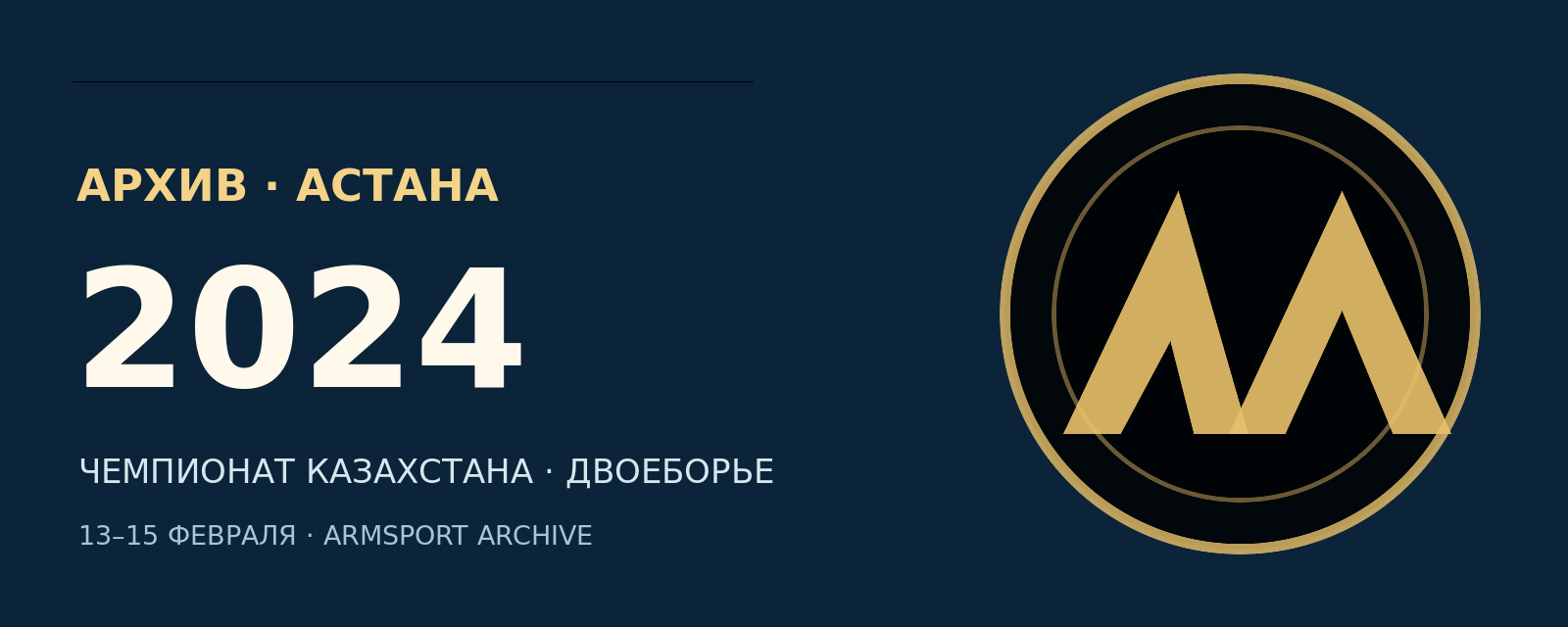 Republic of Kazakhstan Armwrestling Championship 2024 (two-arm, Astana)